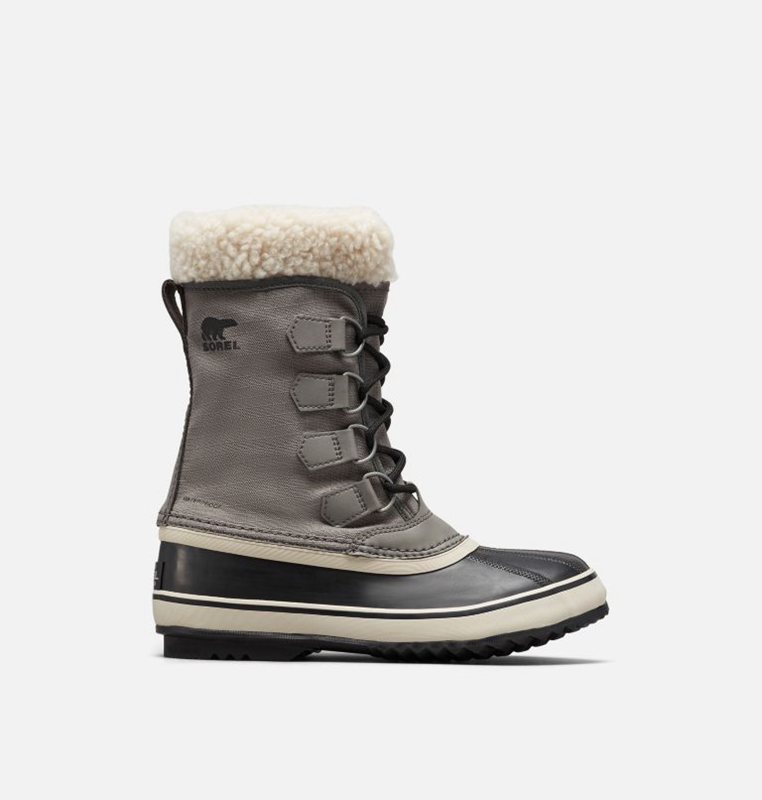 Botas Nieve Sorel Mujer - Invierno Carnival™ Bajas Gris/Negras - 34176-TDXZ